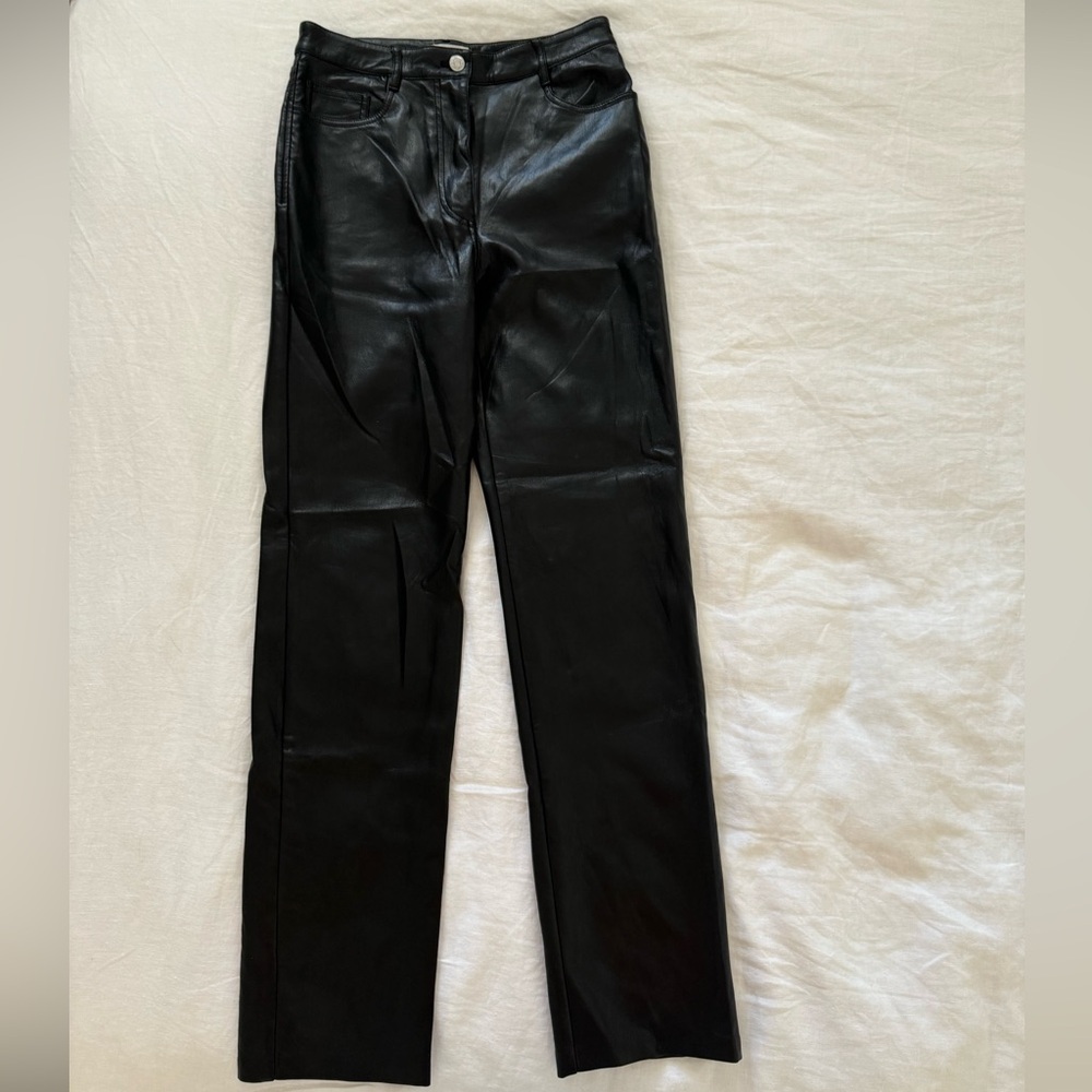 ARITZIA LEATHER PANTS